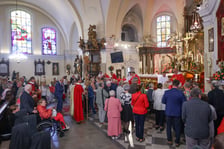 <p>Uroczysta msza święta w kościele św. Maurycego 20 września</p>