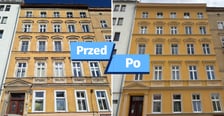 Kamienica Żeromskiego 5 przed i po remoncie