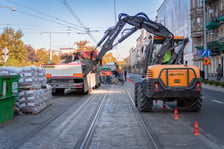 Remont ulicy Pomorskiej (zdjęcie z 28 września 2026 r.)