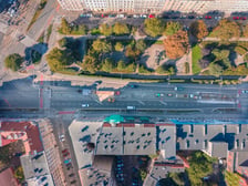 Remont ulicy Pomorskiej (zdjęcie z 28 września 2026 r.)