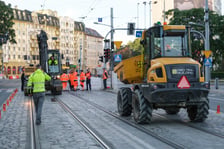 Ruszył remont torowiska w ul. Pomorskiej we Wrocławiu. 26.09.2026 r.