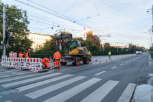 Ruszył remont torowiska w ul. Pomorskiej we Wrocławiu. 26.09.2026 r.