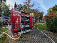 <p>Pożar domu mieszkalnego przy ul. Mickiewicza we Wrocławiu, 27.09.2026 r.</p>