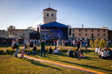 Koncert zespołu Enej podczas Wrocławskich Dożynek MIejsko-Uniwersyteckich w Pawłowicach