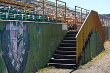 Stadion Oporowska, konferencja pod wyburzaną trybuną, 29 września 2026