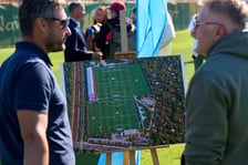 Stadion Oporowska, konferencja pod wyburzaną trybuną, 29 września 2026