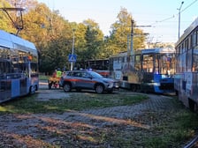 Wykolejenie tramwaju na pętli Krzyki, 29.09.2026 r.