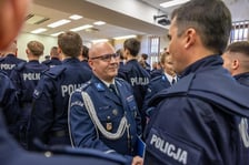Ślubowanie nowych wrocławskich policjantów.