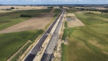 Prace budowlane na trasie ekspresowej S8 z Wrocławia do Kłodzka