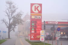 Ceny na stacji paliw Circle K przy ul. Dmowskiego - 3 października 2026 r. rano.