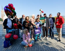 Przywitanie Kaliny i Rafała na Kładce Muzealnej, 3 października 2026