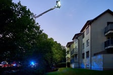 Pożar w bloku mieszkalnym przy ul. Królewieckiej 77, 06.10.2026 r.