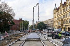 Plac budowy węzła przesiadkowego Drobnera-Dubois