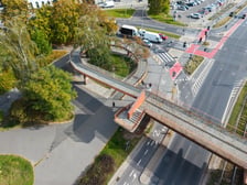 Kładka Nabycińska nad ul. Legnicką, 08.10.2026 r,