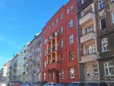 Wspólnotowa kamienica przy ul. Żeromskiego 21 po remoncie.