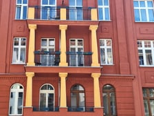 Wspólnotowa kamienica przy ul. Żeromskiego 21 po remoncie.