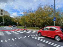Wyremontowany odcinek ul. Szybowcowej, 9 października 2026 r.