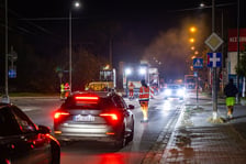 Nocny remont ulicy Karmelkowej