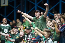 Mecz WKŚ Śląsk Wrocław kontra Napoli Basketball na Hali Orbita