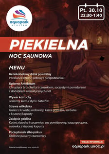Piekielna Noc Saunowa odbędzie się 30 października 2026 r.