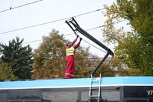 Wykolejenie tramwaju przy Moście Grunwaldzkim, 15.10.2026 r.