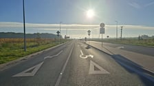 Obecnie Wschodnia Obwodnica Wrocławia kończy się na rondzie w ciągu ul. Grota Roweckiego, 16.10.2026 r.