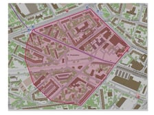 Strefa ewakuacji w rejonie ul. Kolejowej we Wrocławiu, wtorek 20 października