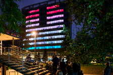 Widowiskowy pokaz świetlny na oknach akademika - 17.10.2026 r.