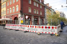 Pierwszy dzień remontu ulicy Ruskiej – zdjęcie z soboty 17 października