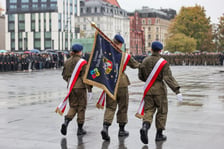 Ślubowanie i defilada kadetów Liceum Służb Mundurowych na Placu Wolności, 22.10.2026 r.