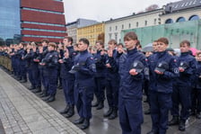 Ślubowanie i defilada kadetów Liceum Służb Mundurowych na Placu Wolności, 22.10.2026 r.