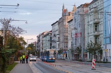 Tramwaje wróciły na ulicę Pomorską – zdjęcie z soboty 24 października