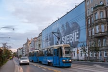 Tramwaje wróciły na ulicę Pomorską – zdjęcie z soboty 24 października