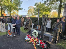 <p>Uroczystości upamiętniające wyzwolenie Bredy przez polskich żołnierzy. Breda, 24.10.2026</p>
