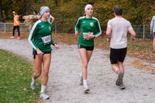<p>Uczestnicy biegu CITY TRAIL w Lesie Osobowickim. Wrocław, 24.10.2026.</p>