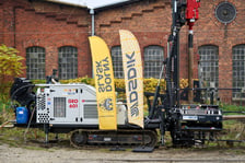 Jeden z odwiertów prowadzonych na terenie dworca Wrocław Świebodzki