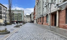 Ul. Kuźnicza po zamknięciu jej dla ruchu samochodów