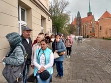 Po dary przyszło wielu potrzebujących Ukraińców
