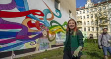 Karina Wika w swoim muralu opowiada o emocjach