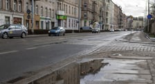 Ulica Pomorska przed przebudową