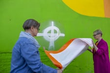 Mural #KlimatNaRówność powstał przy ul. Opolskiej 25