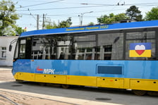 Tramwaj dedykowany ?Obrońcom Ukrainy 2022?