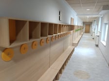 Nowe szatnie dla dzieci