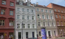 Odnowione kamienice przy pl. Nankiera
