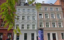 Odnowione kamienice przy pl. Nankiera