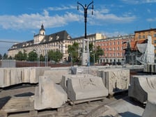 Pod koniec czerwca na most Pomorski Południowy powróciło osiem maszkaronów