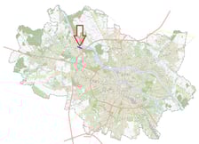 Ślęzoujście - mapa