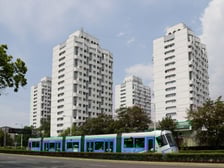 Wrocławski Manhattan (plac Grunwaldzki 14) nazywany też "sedesowcami" to projekt Jadwigi Grabowskiej-Hawrylak,