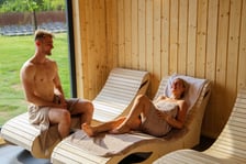 ogród saunowy Aquapark Wrocław przy ul. Borowskiej
