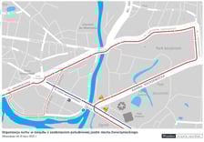 Mapa objazdów od 16 lipca